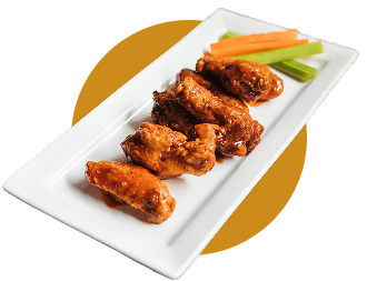wingnight 5 wings on a platter